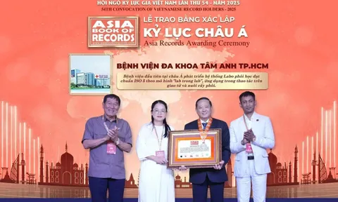 Lần đầu tiên Việt Nam được công nhận kỷ lục châu Á trong lĩnh vực IVF