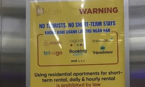 HoREA tiếp tục kiến nghị quản lý căn hộ cho thuê ngắn ngày thay vì cấm