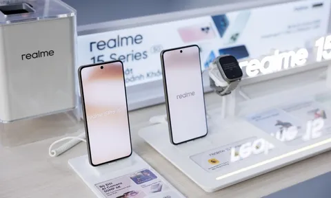 realme tung bộ 3 smartphone 15 series tại Việt Nam với hàng loạt tính năng AI, giá từ 9 triệu đồng