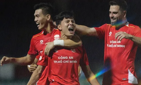 Đội Công an TP HCM ngược dòng thắng ngoạn mục