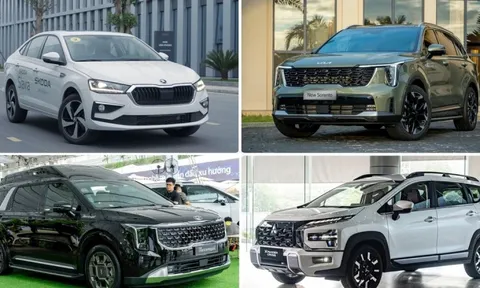 Nhiều mẫu xe mới đổ bộ thị trường Việt