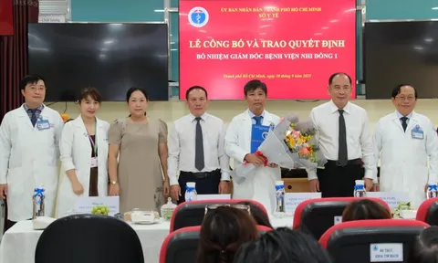 Bệnh viện Nhi Đồng 1 TP HCM có giám đốc mới