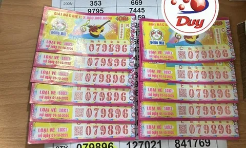 Một thợ bạc tại TP HCM trúng 11 tờ vé số giải độc đắc