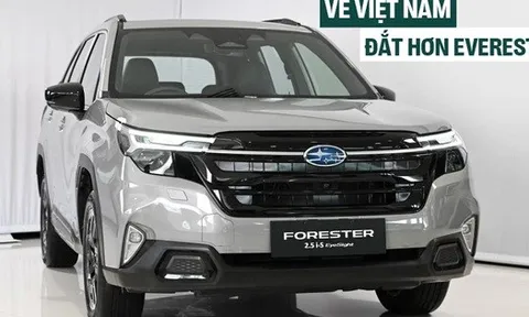 Subaru Forester 2026 tiếp tục về ĐNÁ, quy đổi 2,1 tỷ đồng: Thiết kế lột xác, mạnh hơn nhưng cần một điều để thuyết phục khách Việt khi bán tháng sau