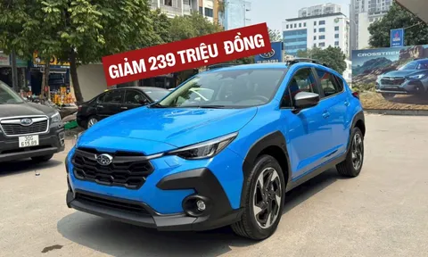 Subaru Crosstrek nhận ưu đãi sâu nhất kể từ khi ra mắt: Giảm tới 239 triệu đồng nhưng vẫn đắt ngang Santa Fe ‘đập hộp’