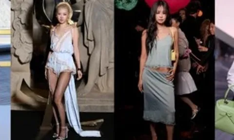 Phong cách 'không giống ai' của 4 cô nàng BLACKPINK tại Tuần lễ thời trang Paris
