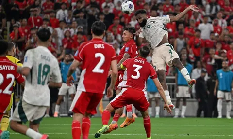 Indonesia thất bại trước Ả Rập Saudi