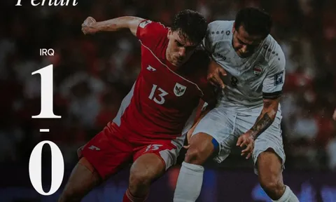 Iraq khiến Indonesia vỡ mộng đến World Cup 2026