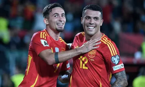 Thắng nhàn nhã Georgia, Tây Ban Nha tăng tốc giành vé World Cup