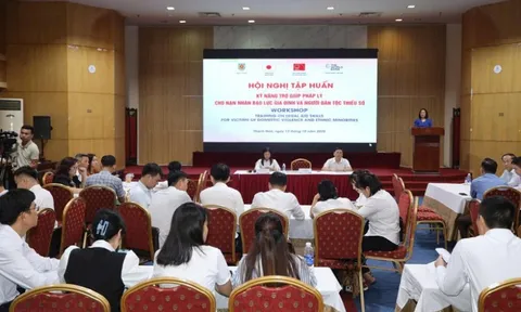 Kỹ năng trợ giúp pháp lý cho nạn nhân bạo lực gia đình và người dân tộc thiểu số