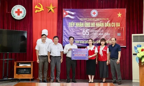 EVNCPC chung tay hỗ trợ đồng bào vùng bão lũ và nhân dân Cuba