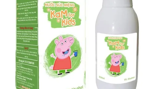 Thu hồi khẩn mỹ phẩm trẻ em và gel chăm sóc răng miệng