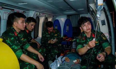 Chạy đua từng giây trên không, bác sĩ "cân não" đưa bệnh nhân đột quỵ vượt biển về đất liền