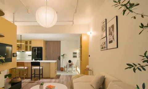 Căn hộ nhỏ 58m2 nhưng đủ đầy ấm cúng