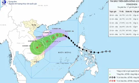 Hoàn lưu bão số 12 gây mưa diện rộng rất lớn từ Hà Tĩnh đến Quảng Ngãi