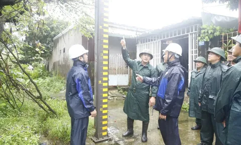 Quân khu 5 sẵn sàng phương án sơ tán người dân tại vùng ngập lụt