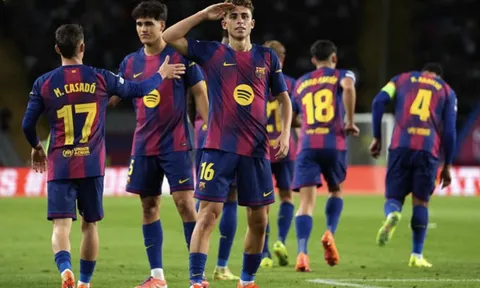 Fermin Lopez lập hat-trick, Barcelona chạy đà ấn tượng trước "El Clasico"