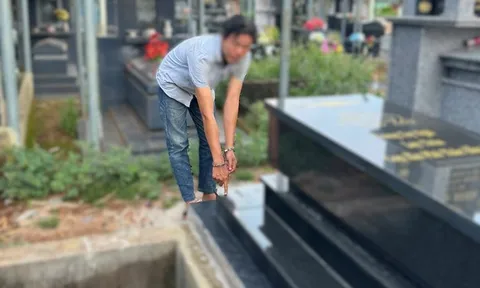 Người đàn ông khai lý do đập phá mộ tại nghĩa trang