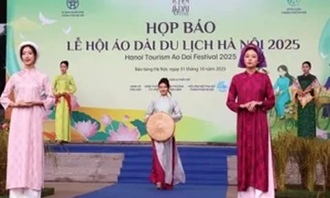 Tỏa sáng tinh hoa di sản tại Lễ hội Áo dài Hà Nội 2025