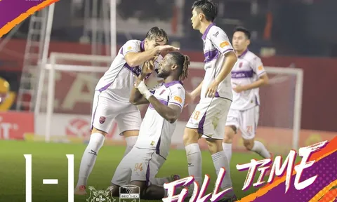 "Siêu phẩm" giúp Becamex TP HCM chia điểm với Ninh Bình FC