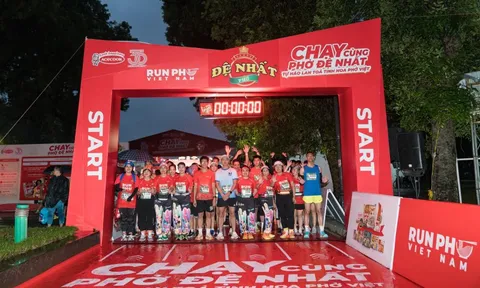 Hơn 3.000 người chạy cùng Phở Đệ Nhất, lan toả tinh hoa phở Việt