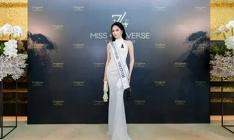 Gu thời trang đẳng cấp giúp Hương Giang nổi bật ở Miss Universe 2025