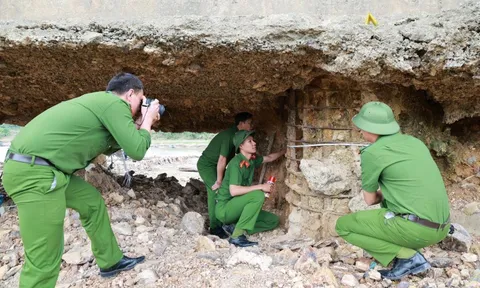 Công an Phú Thọ vào cuộc điều tra vụ móng cầu Sông Lô hư hỏng, trơ cốt thép