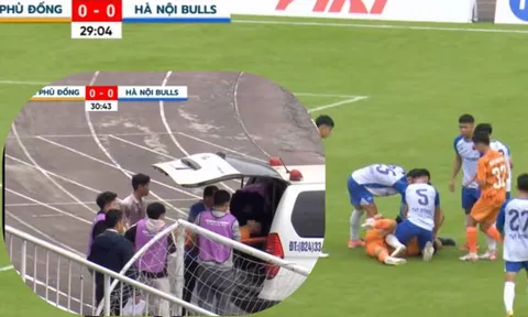 Cầu thủ trẻ bất ngờ ngã quỵ, co giật tại Giải Hạng ba Quốc gia 2025