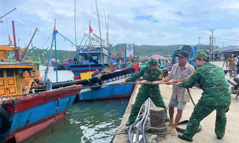 Quảng Ngãi: Toàn bộ hệ thống chính trị vào cuộc, tập trung toàn lực ứng phó bão số 13