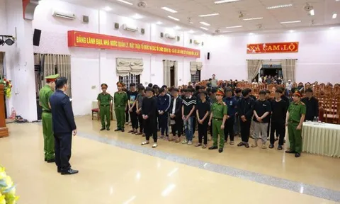 Mang hung khí đi "giải quyết mâu thuẫn", 38 đối tượng bị khởi tố