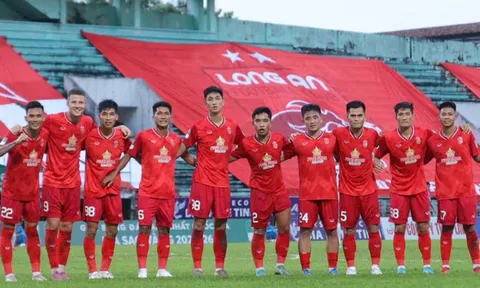 Giải Hạng nhất quốc gia: CLB Long An thắng sít sao nhờ pha lập công của Trọng Đại