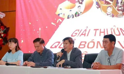 Lễ Trao thưởng Quả bóng vàng Việt Nam sẽ diễn ra vào tháng 12/2025