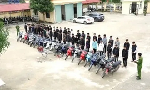 Công an xử lý 70 thanh thiếu niên tụ tập gây rối trật tự công cộng