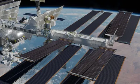 Tấm pin năng lượng mặt trời được lắp đặt ở độ cao không ngờ