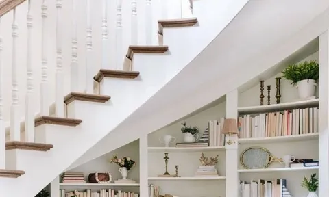 Những ý tưởng biến gầm cầu thang thành không gian sinh hoạt đáng mơ ước