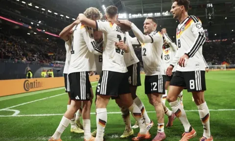 Tuyển Đức thắng nghiền ép Slovakia 6 bàn, đoạt vé dự World Cup 2026
