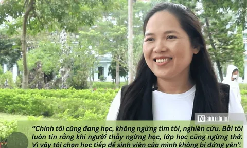 "Nữ tiến sĩ của làng" miệt mài dạy chữ, lặng thầm gieo yêu thương