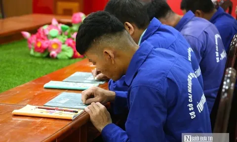 Lớp học đặc biệt thắp lên hy vọng làm lại cuộc đời cho những người lầm lỡ