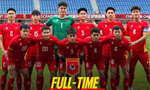 U22 Việt Nam thua trận thứ 2 liên tiếp ở Trung Quốc