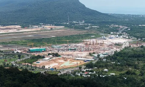 Dự án mở rộng Cảng Hàng không Phú Quốc đột phá tiến độ thi công để đón APEC 2027