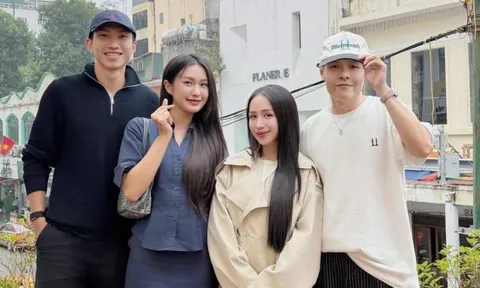 Doãn Hải My khoe chân dài thẳng tắp đọ sắc cùng ái nữ đại gia Minh Nhựa, khí chất tiểu thư gây sốt