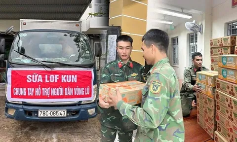 Sữa LOF Kun và những chuyến xe không ngừng nghỉ đi về phía đồng bào
