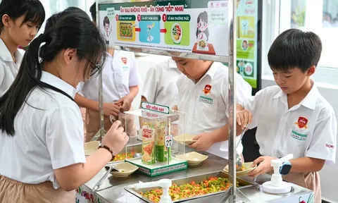Ajinomoto Việt Nam lan tỏa thói quen ăn rau vào trường học