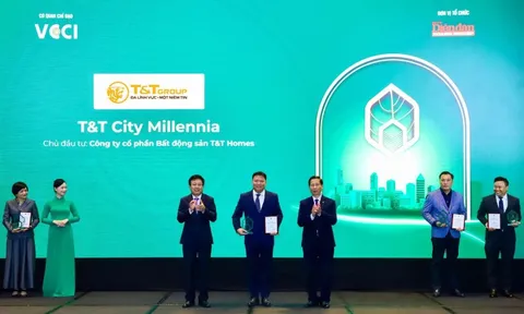 T&T City Millennia ghi dấu cuối năm với danh hiệu Dự án đáng sống 2025