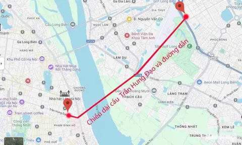 Thông tin mới nhất về siêu cầu 16.000 tỷ vượt sông Hồng