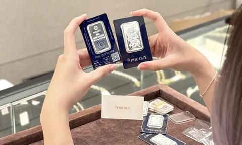 Giá bạc quay đầu giảm sau khi lập đỉnh