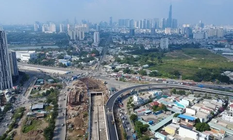 Sắp thông xe cầu vượt N2 An Phú, xe từ cao tốc đi thế nào?