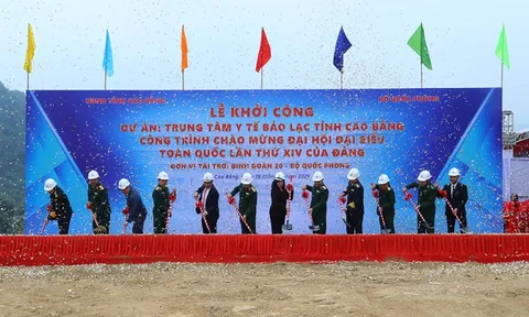 Một tỉnh miền núi khởi công trung tâm y tế 110 giường, vốn đầu tư 200 tỷ đồng