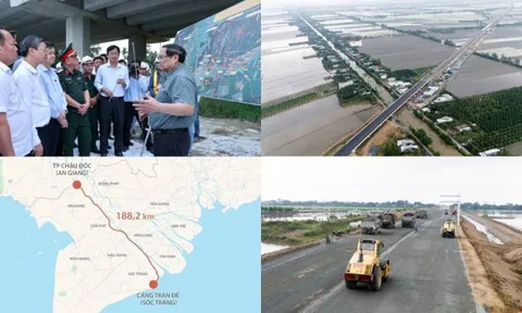 Cao tốc trục ngang Đồng bằng sông Cửu Long thông xe: Người dân miền Tây sắp không còn phải đi vòng