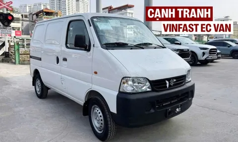 Ảnh thực tế 'Su cóc' mới giá 310 triệu đồng tại Việt Nam: Nhiều trang bị an toàn, nhỏ hơn EC Van nhưng có cửa lùa, chạy 500km/bình xăng